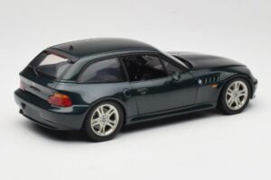 BMW Z3 Coupe 2.8 Green Metallic UT Models 1:18 20422 Metāls — attēls 3 no 7