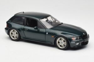 BMW Z3 Coupe 2.8 Green Metallic UT Models 1:18 20422 Metāls — attēls 5 no 7