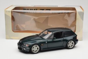 BMW Z3 Coupe 2.8 Green Metallic UT Models 1:18 20422 Metāls — attēls 7 no 7