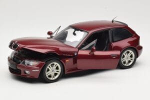 BMW Z3 Coupe 2.8 Red Metallic UT Models 1:18 20423 Metāls — attēls 2 no 8