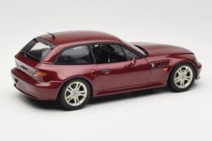BMW Z3 Coupe 2.8 Red Metallic UT Models 1:18 20423 Metāls — attēls 3 no 8