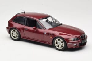 BMW Z3 Coupe 2.8 Red Metallic UT Models 1:18 20423 Metāls — attēls 6 no 8