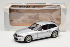 BMW Z3 Coupe 2.8 Sudrabs UT Models 1:18 20421 Metāls — attēls 8 no 8