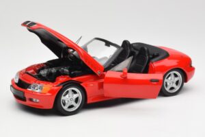 BMW Z3 E36/7 Kabriolets Sarkans UT Models 1:18 180024330 Metāls — attēls 2 no 8