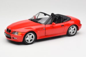 BMW Z3 E36/7 Kabriolets Sarkans UT Models 1:18 180024330 Metāls