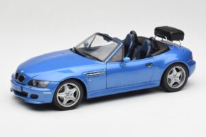 BMW Z3 M Roadster Ar Bagāžas Turētāju Zils Metaliks UT Models 1:18 20416 Metāls