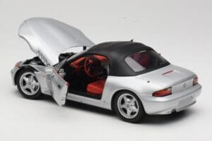 BMW Z3 Roadster 1.8 Sudrabs UT Models 1:18 20404 Metāls — attēls 5 no 8