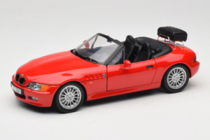 BMW Z3 Roadster 1.9 Sarkans Dīlera Izdevums UT Models 1:18 80439423068 Metāls