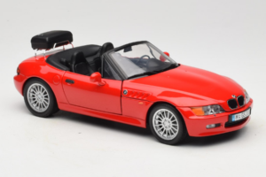 BMW Z3 Roadster 1.9 Sarkans Dīlera Izdevums UT Models 1:18 80439423068 Metāls — attēls 6 no 8