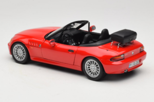 BMW Z3 Roadster 1.9 Sarkans Dīlera Izdevums UT Models 1:18 80439423068 Metāls — attēls 7 no 8