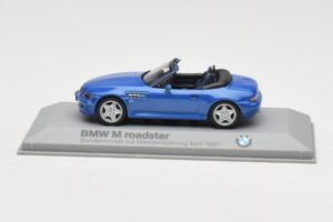 BMW Z3 Roadster 2.8 Zils Minichamps 1:43 BMW003 Metāls