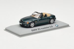 BMW Z3 Roadster 2.8 Tumšzaļš Minichamps 1:43 80429421514 Metāls — attēls 2 no 4