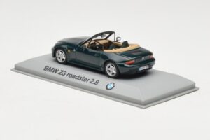 BMW Z3 Roadster 2.8 Tumšzaļš Minichamps 1:43 80429421514 Metāls — attēls 3 no 4