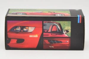 BMW Z3 Roadster 2.8 Sarkans Minichamps 1:43 BMW004 Metāls — attēls 4 no 4