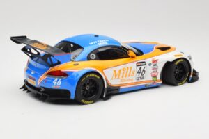 BMW Z4 E89 GT3 #46 Mills Racing M. Wittmer / A. Mills Pirelli World Challenge Sprint X-Series 2016 Minichamps 1:18 151162346  — attēls 2 no 6