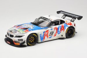 BMW Z4 E89 GT3 #9 Roal Motorsport A. Zanardi / B. Spengler 24 Hours of Spa 2015 Minichamps 1:18 151152309 Metāls