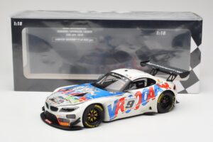 BMW Z4 E89 GT3 #9 Roal Motorsport A. Zanardi / B. Spengler 24 Hours of Spa 2015 Minichamps 1:18 151152309 Metāls — attēls 6 no 6