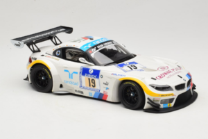 BMW Z4 GT3 #19 Team Schubert J. Muller / D. Muller ADAC 24 Hours Nurburgring 2012 Minichamps 1:18 151122319 Metāls — attēls 4 no 6