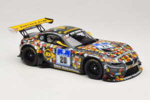 BMW Z4 GT3 #28 Team Walkenhorst J. Stuck / Sandritter ADAC 24 Hours Nurburgring 2014 Minichamps 1:18 151142328 Metāls — attēls 4 no 6