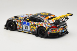 BMW Z4 GT3 #28 Team Walkenhorst J. Stuck / Sandritter ADAC 24 Hours Nurburgring 2014 Minichamps 1:18 151142328 Metāls — attēls 5 no 6