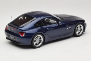 BMW Z4 M E86 Coupe Interlagos Blue Metallic Otto 1:18 OT499 Sveķi — attēls 2 no 6