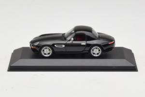BMW Z8 Melns Hardtop Minichamps 1:43 BMW018 Metāls