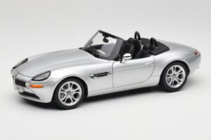 BMW Z8 E52 Kabriolets Sudrabs Kyosho 1:18 80432411551 Metāls