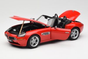 BMW Z8 E52 Sarkans AUTOart 1:18 70513 Metāls — attēls 2 no 8