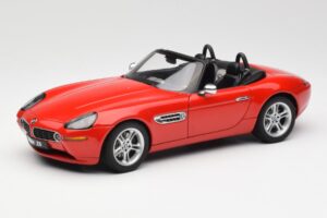 BMW Z8 E52 Sarkans AUTOart 1:18 70513 Metāls
