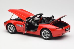 BMW Z8 E52 Sarkans AUTOart 1:18 70513 Metāls — attēls 5 no 8