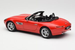 BMW Z8 E52 Sarkans AUTOart 1:18 70513 Metāls — attēls 7 no 8