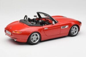 BMW Z8 E52 Sarkans Metālisks Bburago 1:18 18-12032 Metāls — attēls 3 no 8