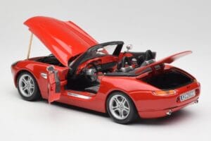 BMW Z8 E52 Sarkans Metālisks Bburago 1:18 18-12032 Metāls — attēls 5 no 8