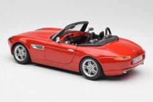 BMW Z8 E52 Sarkans Metālisks Bburago 1:18 18-12032 Metāls — attēls 7 no 8
