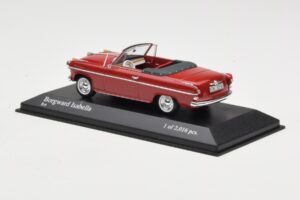 Borgward Isabella Kabriolets Sarkans Minichamps 1:43 400096060 Metāls — attēls 3 no 4