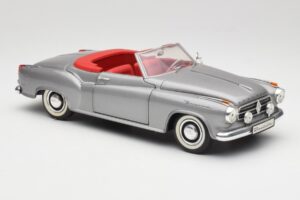 Borgward Isabella Kabriolets Sudrabs Revell 1:18 8411 Metāls — attēls 6 no 8