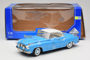 Borgward Isabella Coupe Zils Revell 1:18 08859-P1 Metāls — attēls 6 no 6