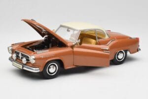 Borgward Isabella Coupe Bronzs Balts Revell 1:18 08982 Metāls — attēls 2 no 8