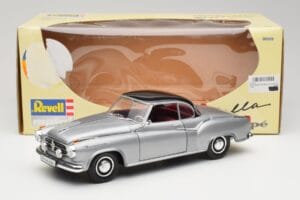 Borgward Isabella Coupe Pelēks & Melns Revell 1:18 8989 Metāls — attēls 2 no 8