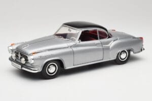 Borgward Isabella Coupe Pelēks & Melns Revell 1:18 8989 Metāls