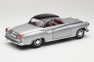 Borgward Isabella Coupe Pelēks & Melns Revell 1:18 8989 Metāls — attēls 5 no 8