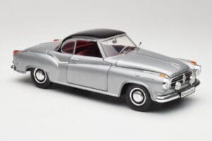 Borgward Isabella Coupe Pelēks & Melns Revell 1:18 8989 Metāls — attēls 6 no 8
