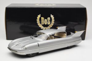 Borgward Traumwagen Sudrabs BoS Models 1:18 BOS052 Sveķi — attēls 6 no 6