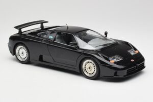 Bugatti EB110 Melns Bburago 1:18 3055 Metāls — attēls 6 no 8