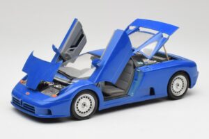 Bugatti EB110 Tumši Zils Bburago 1:18 3035-DB Metāls — attēls 2 no 8
