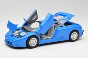 Bugatti EB110 GT Zils Anson 1:18 30303-W Metāls — attēls 2 no 8