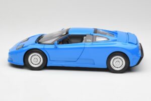 Bugatti EB110 GT Zils Anson 1:18 30303-W Metāls — attēls 4 no 8