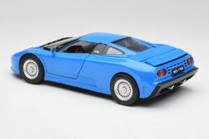 Bugatti EB110 GT Zils Anson 1:18 30303-W Metāls — attēls 7 no 8