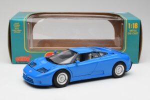 Bugatti EB110 GT Zils Anson 1:18 30303-W Metāls — attēls 8 no 8