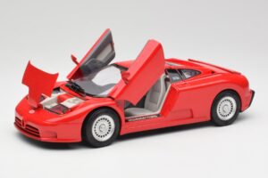 Bugatti EB110 SS Sarkans Anson 1:18 30303-W-M1 Metāls — attēls 2 no 8